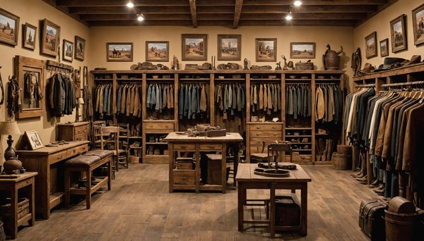 Boutique western : l'élégance authentique du far west