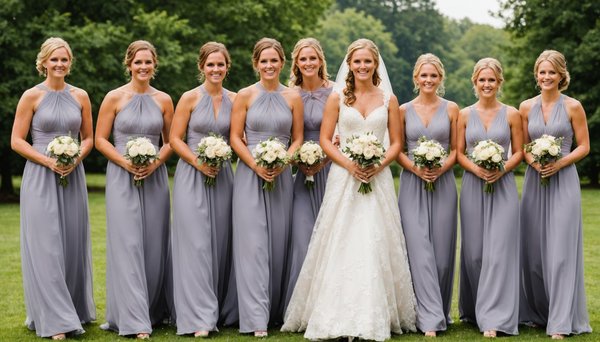 Parfumez votre mariage avec la robe de demoiselle d'honneur parfaite